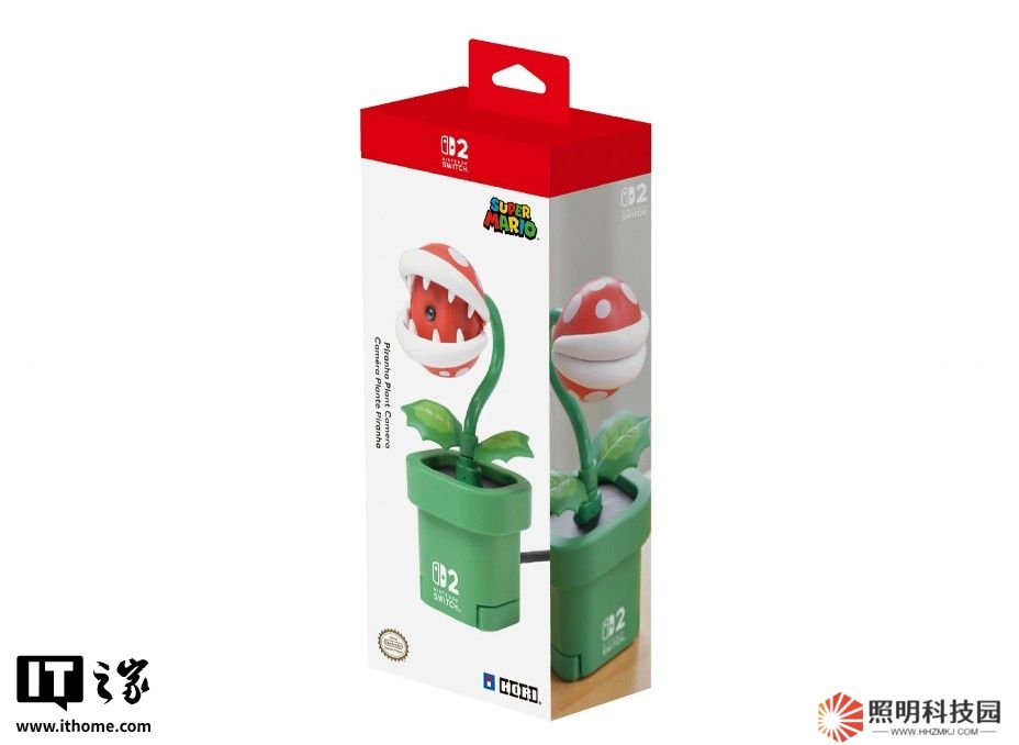 Hori 發布任天堂 Switch 2 游戲機攝像頭：“吞食花”設計可防窺