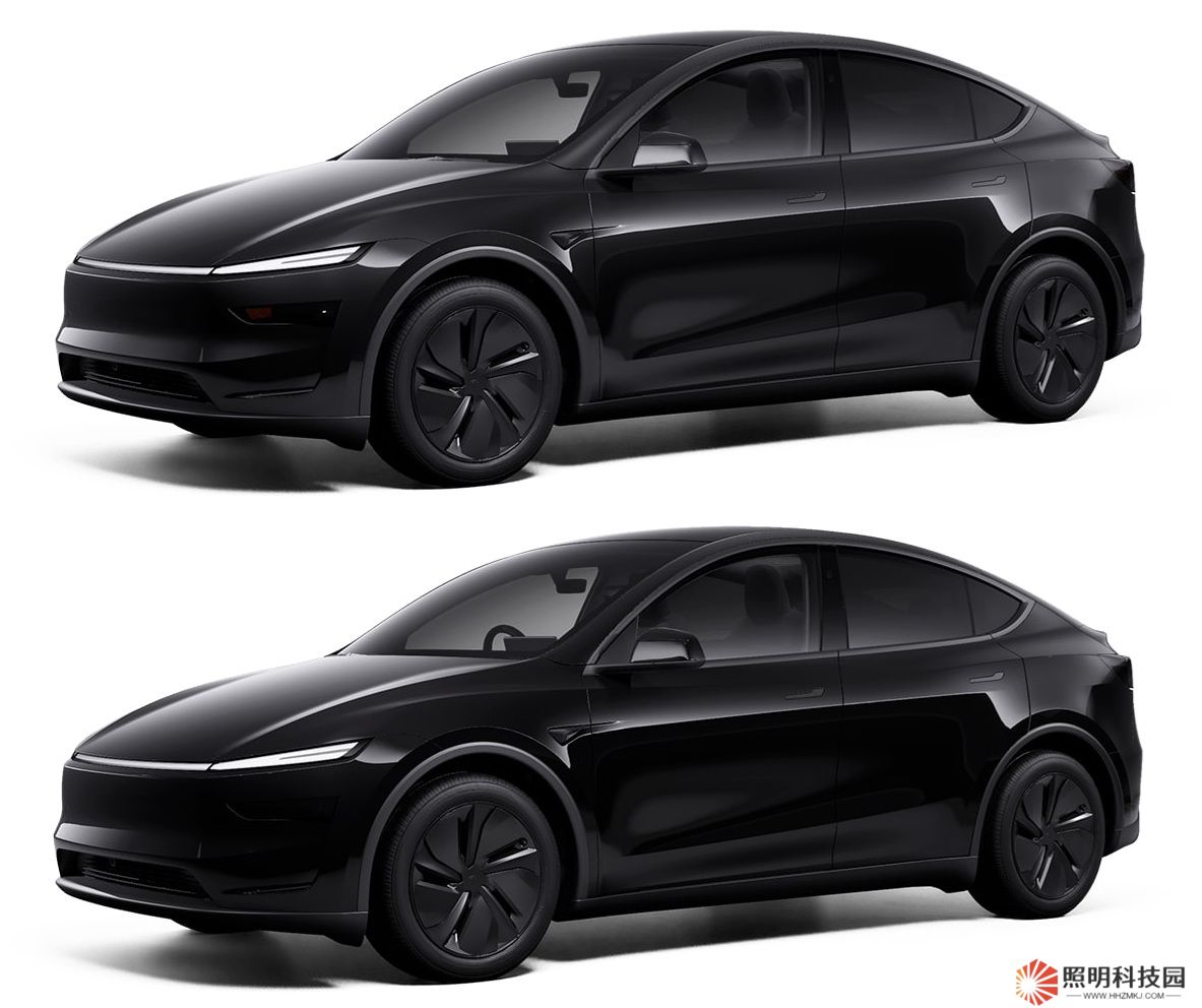 特斯拉美國煥新 Model Y / 3 新增“鉆石黑”車漆，選配價 1500 美元