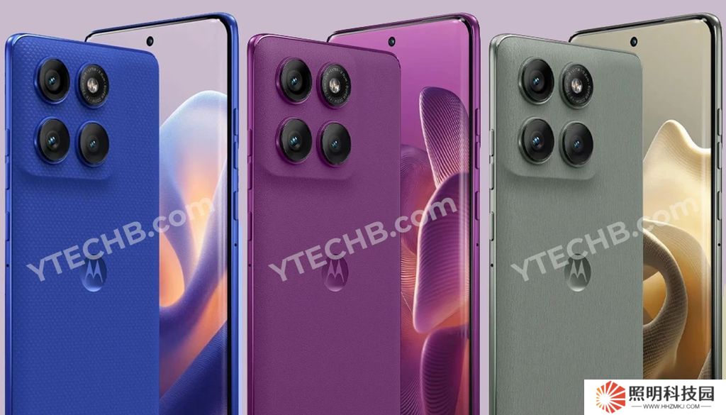 摩托羅拉 Edge 60 Pro 手機渲染圖曝光：天璣 8350 芯片、新增 Moto AI 鍵，6000mAh 電池